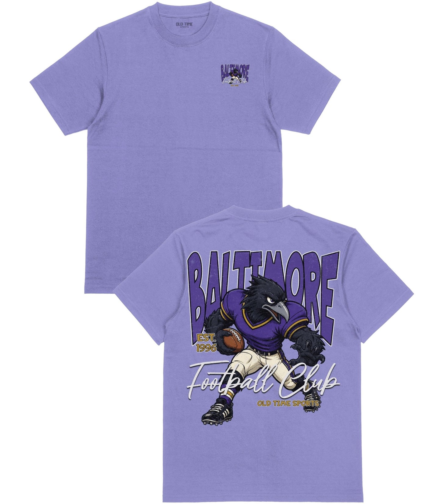 Baltimore Football 1996 T-Shirt - Old Time Sports