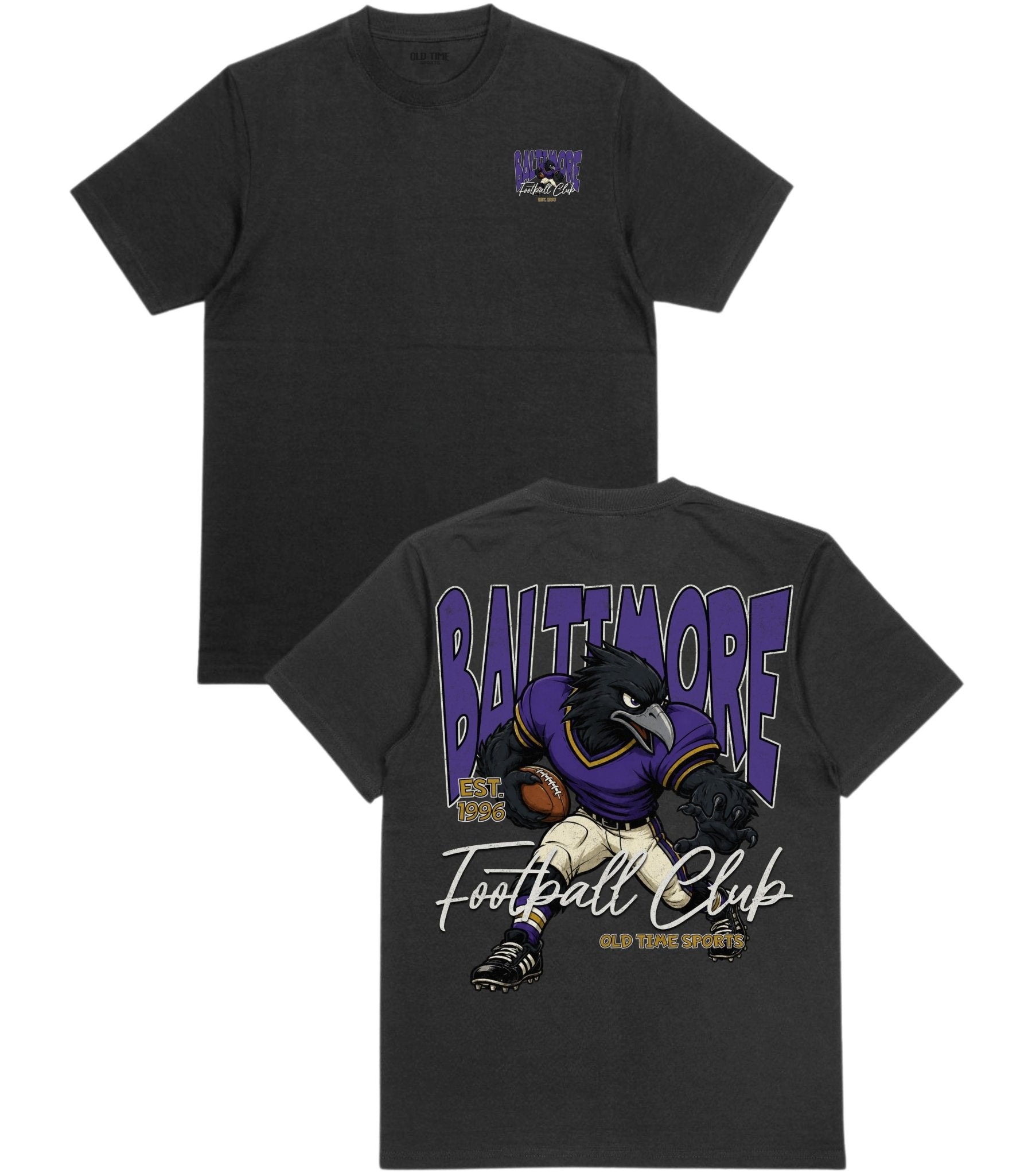 Baltimore Football 1996 T-Shirt - Old Time Sports