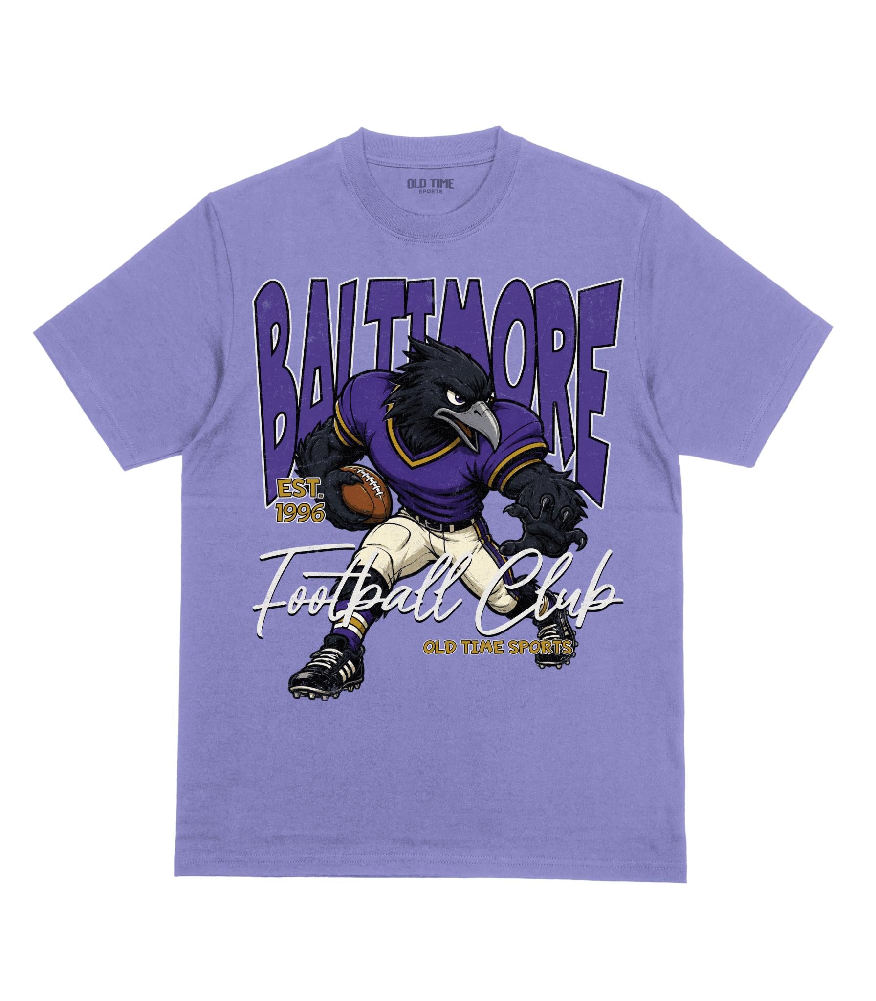 Baltimore Football 1996 v2 T-Shirt - Old Time Sports