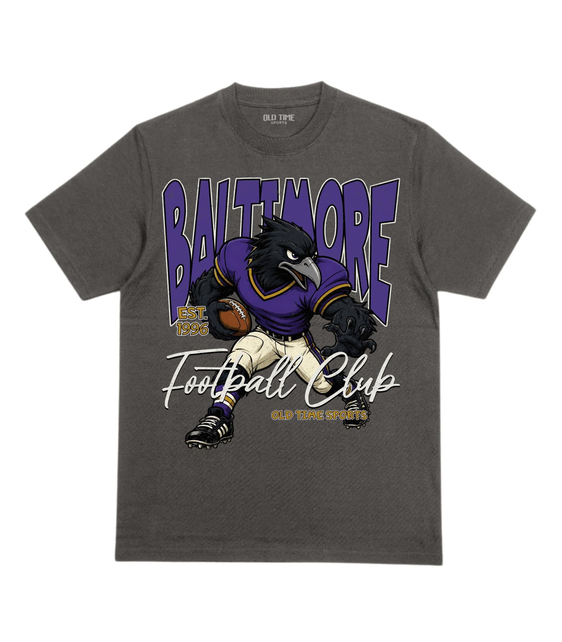 Baltimore Football 1996 v2 T-Shirt - Old Time Sports