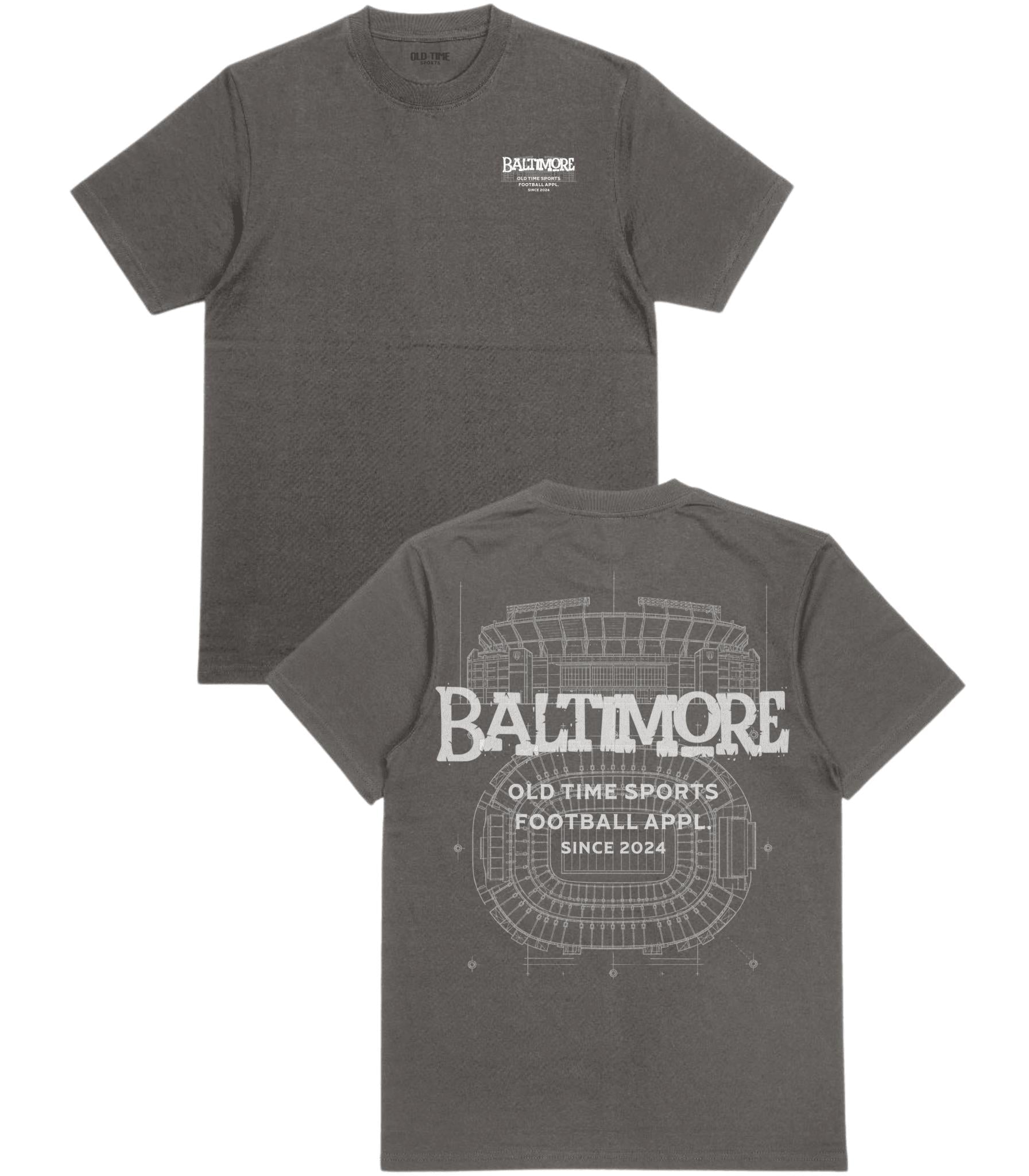 Baltimore Plans T-Shirt - Old Time Sports