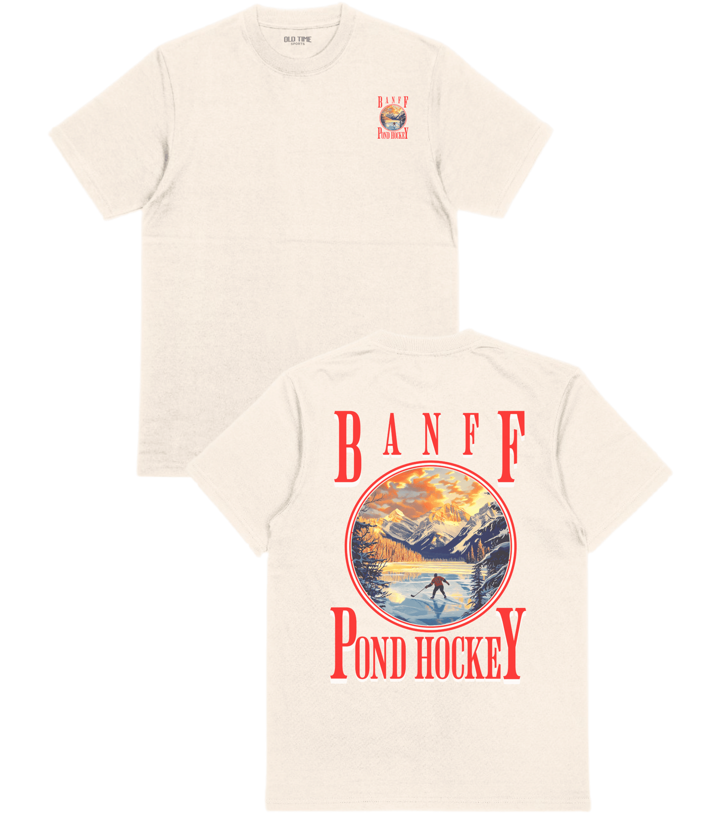 Banff Pond Hockey T-Shirt - Old Time Sports