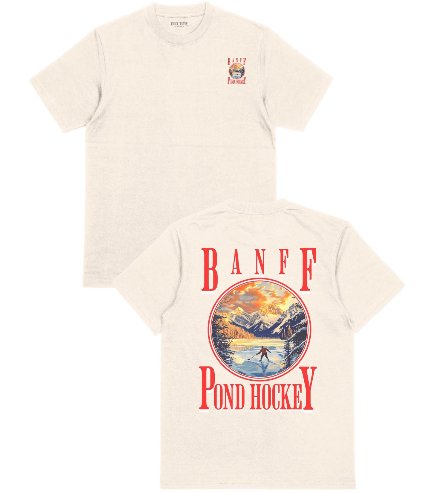 Banff Pond Hockey T-Shirt