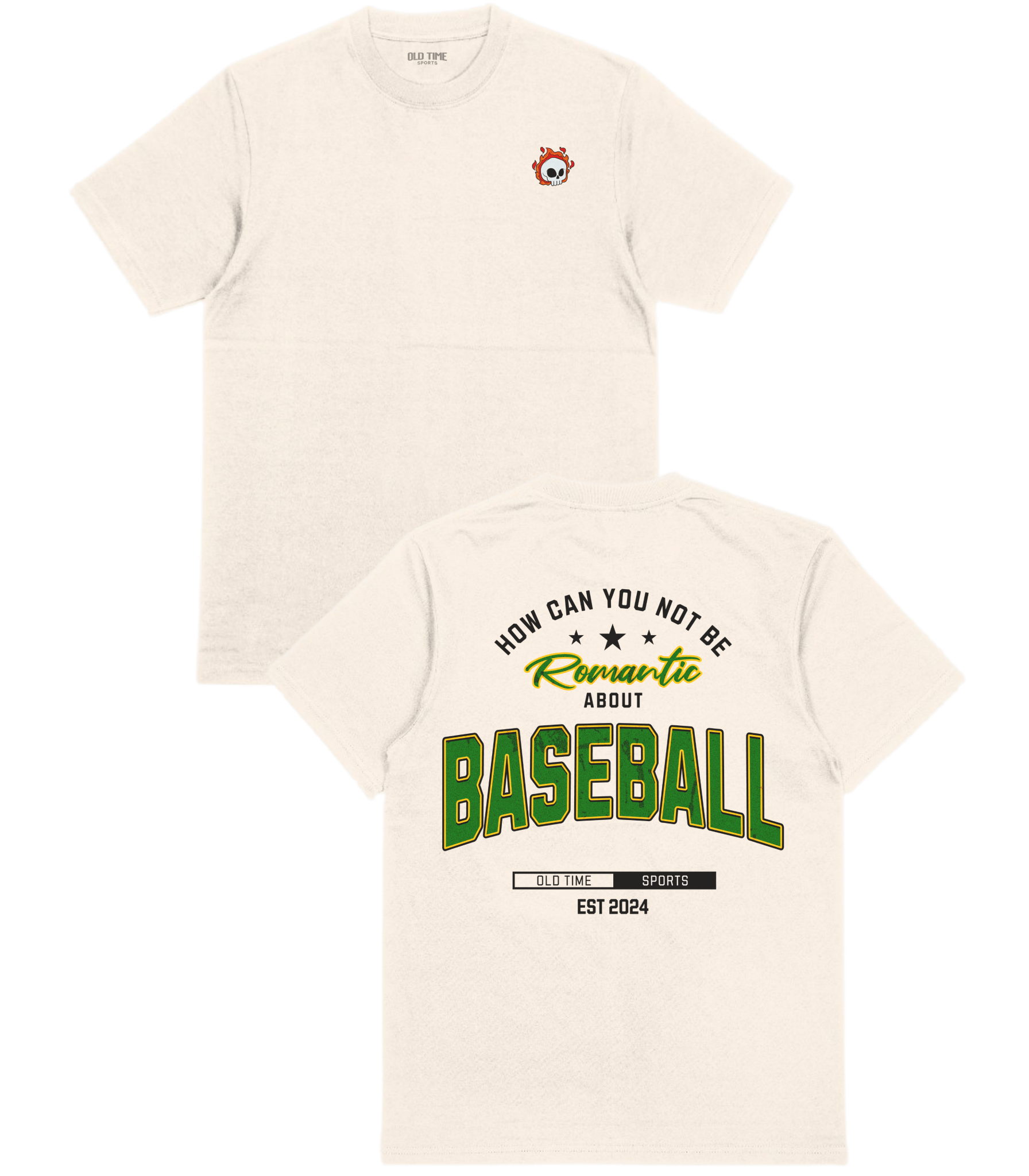 Baseball Romantic T-Shirt - Old Time Sports