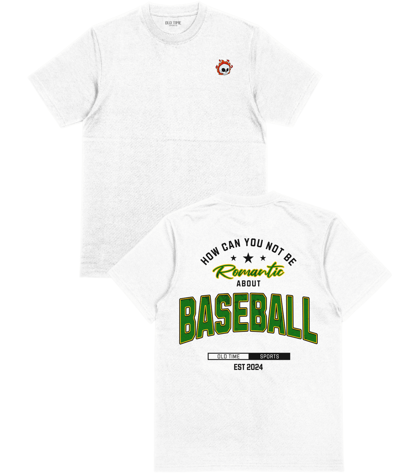 Baseball Romantic T-Shirt - Old Time Sports
