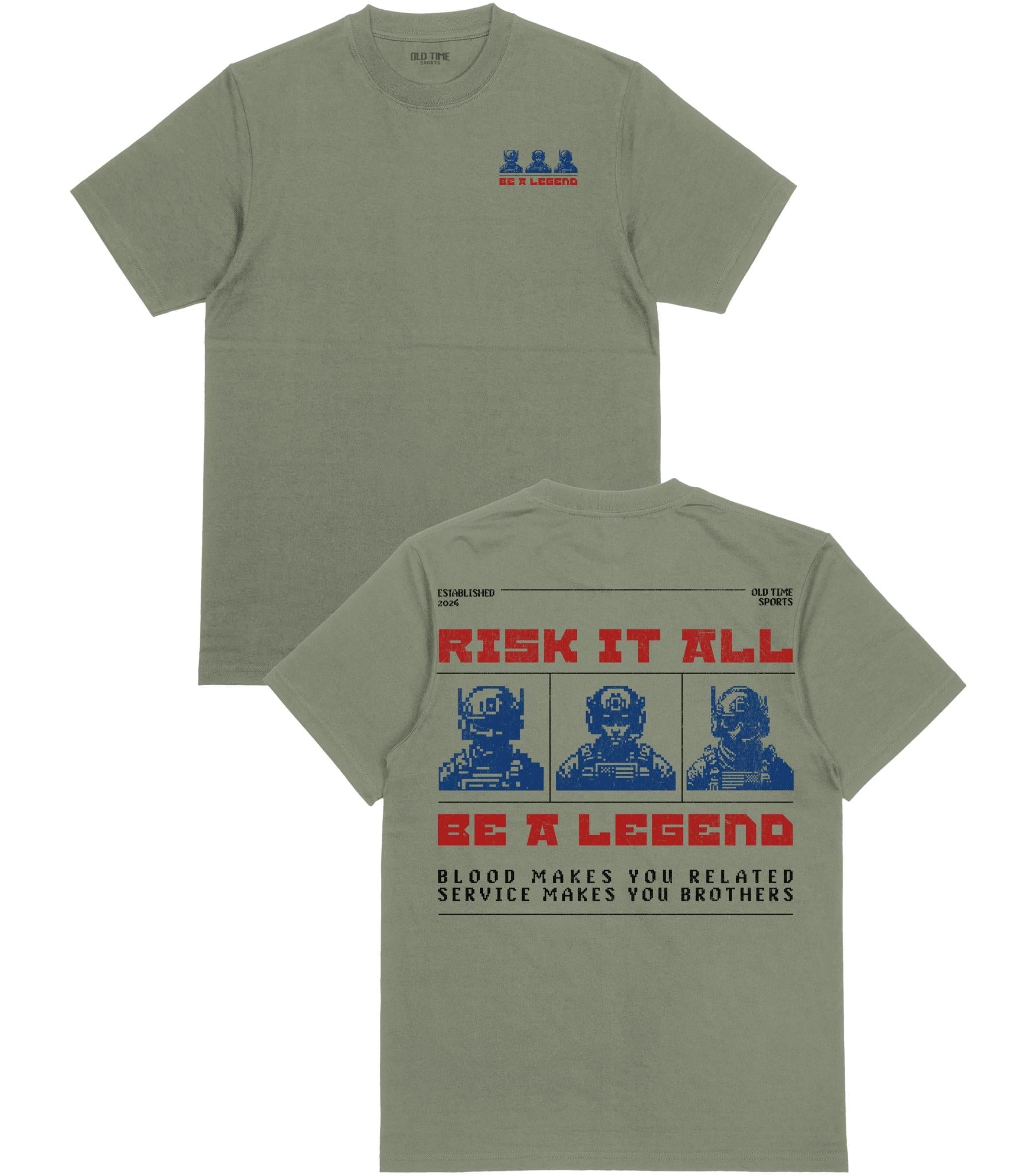 Be A Legend T-Shirt - Old Time Sports