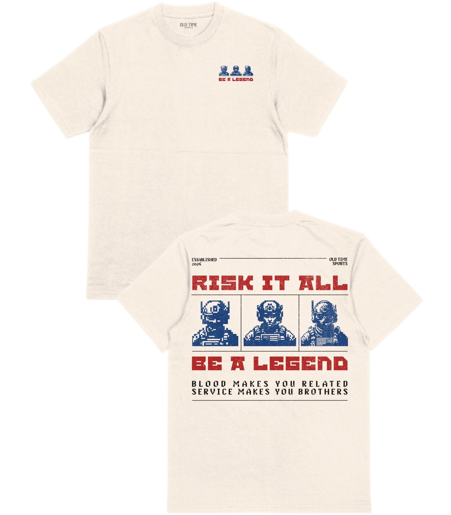 Be A Legend T-Shirt - Old Time Sports