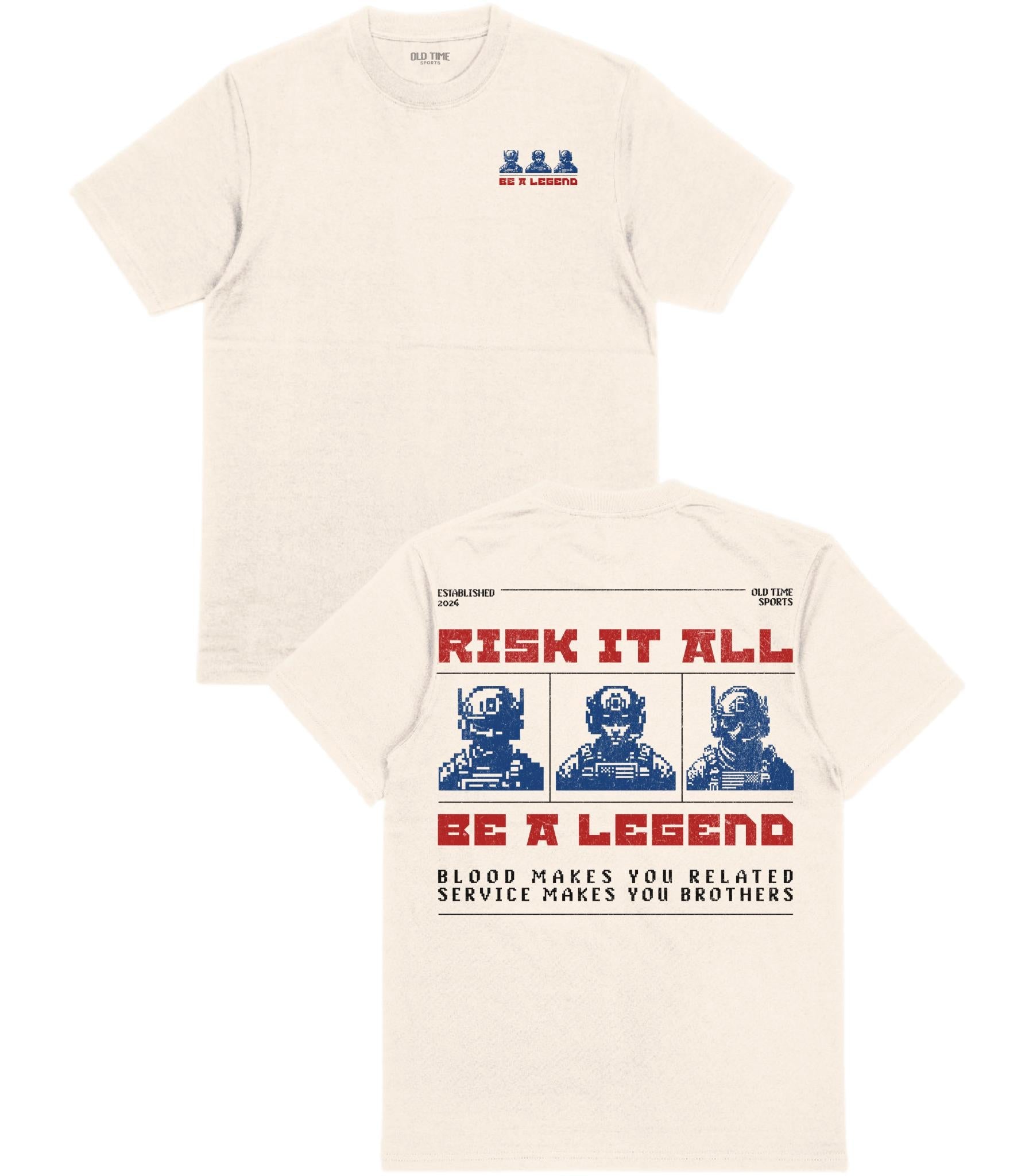 Be A Legend T-Shirt - Old Time Sports