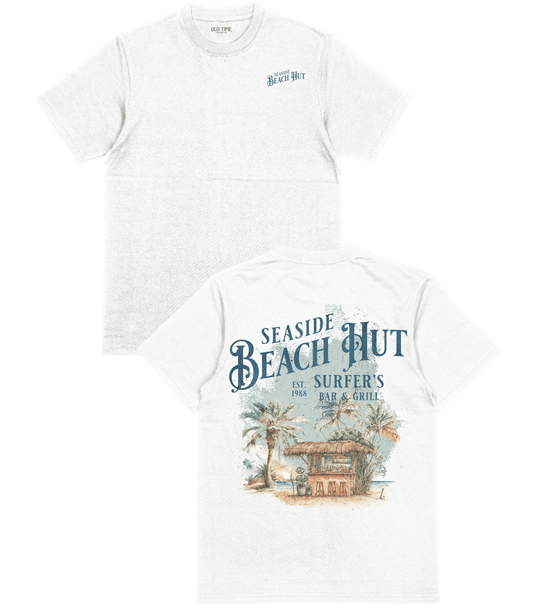 Beach Hut T-Shirt - Old Time Sports