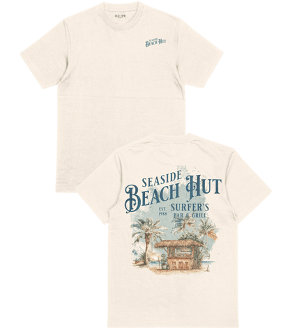 Beach Hut T-Shirt - Old Time Sports