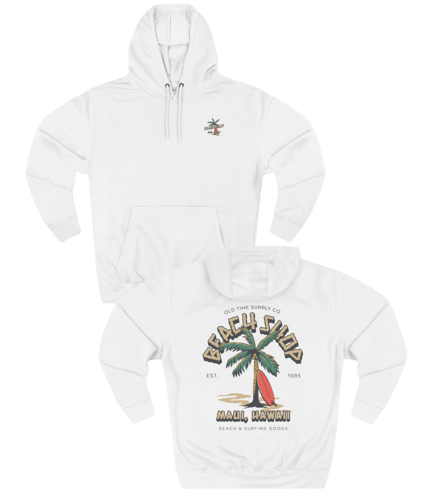 Beach Shop Hoodie - Old Time Sports