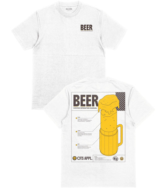 Beer Manual T-Shirt - Old Time Sports
