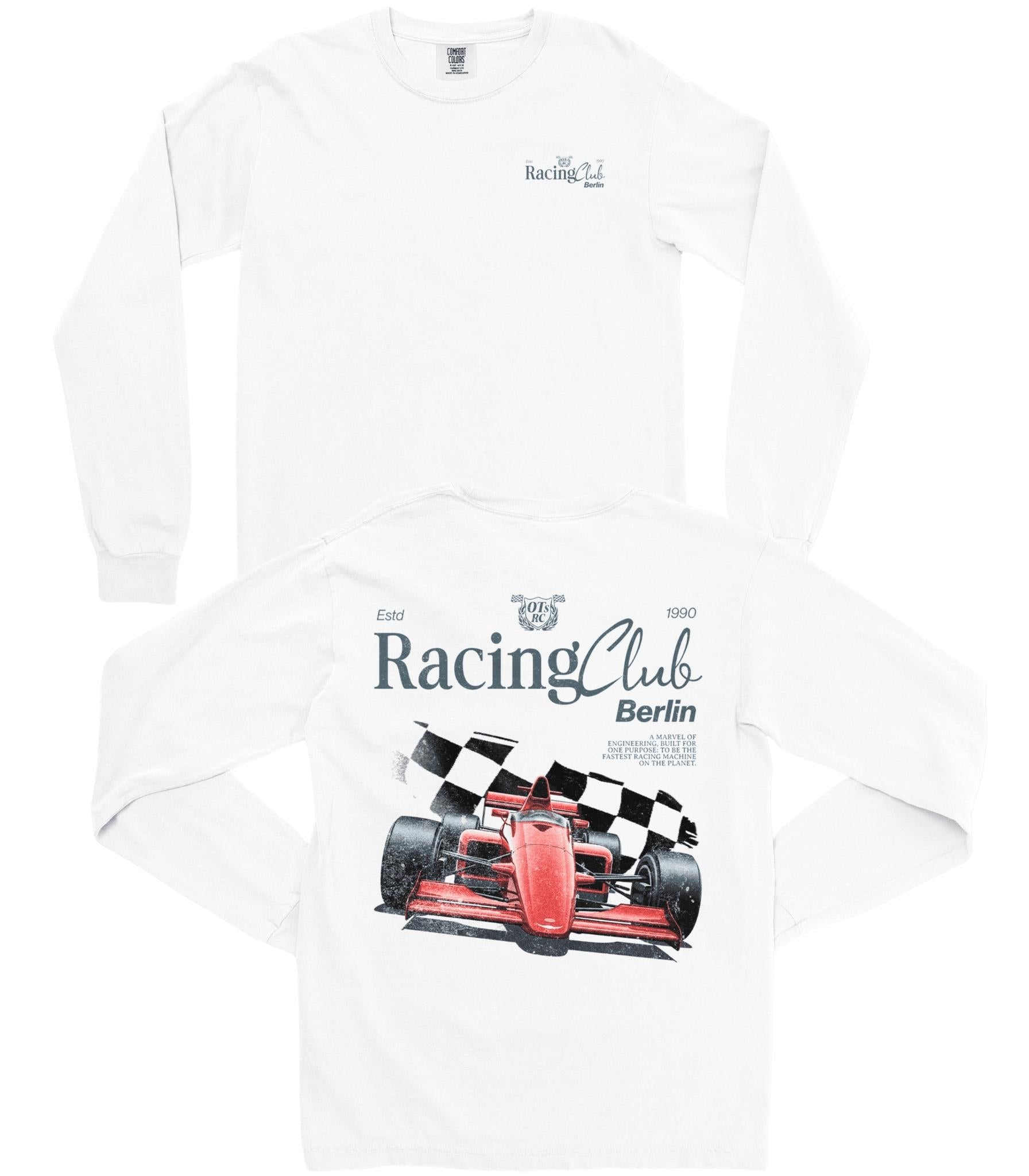 Berlin Racing Club Long-Sleeve Tee - Old Time Sports