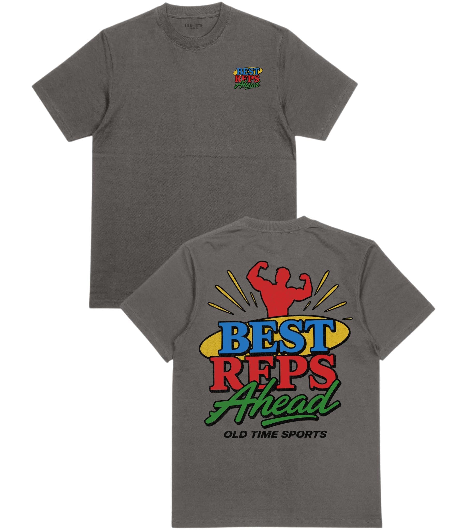 Best Reps Ahead T-Shirt - Old Time Sports