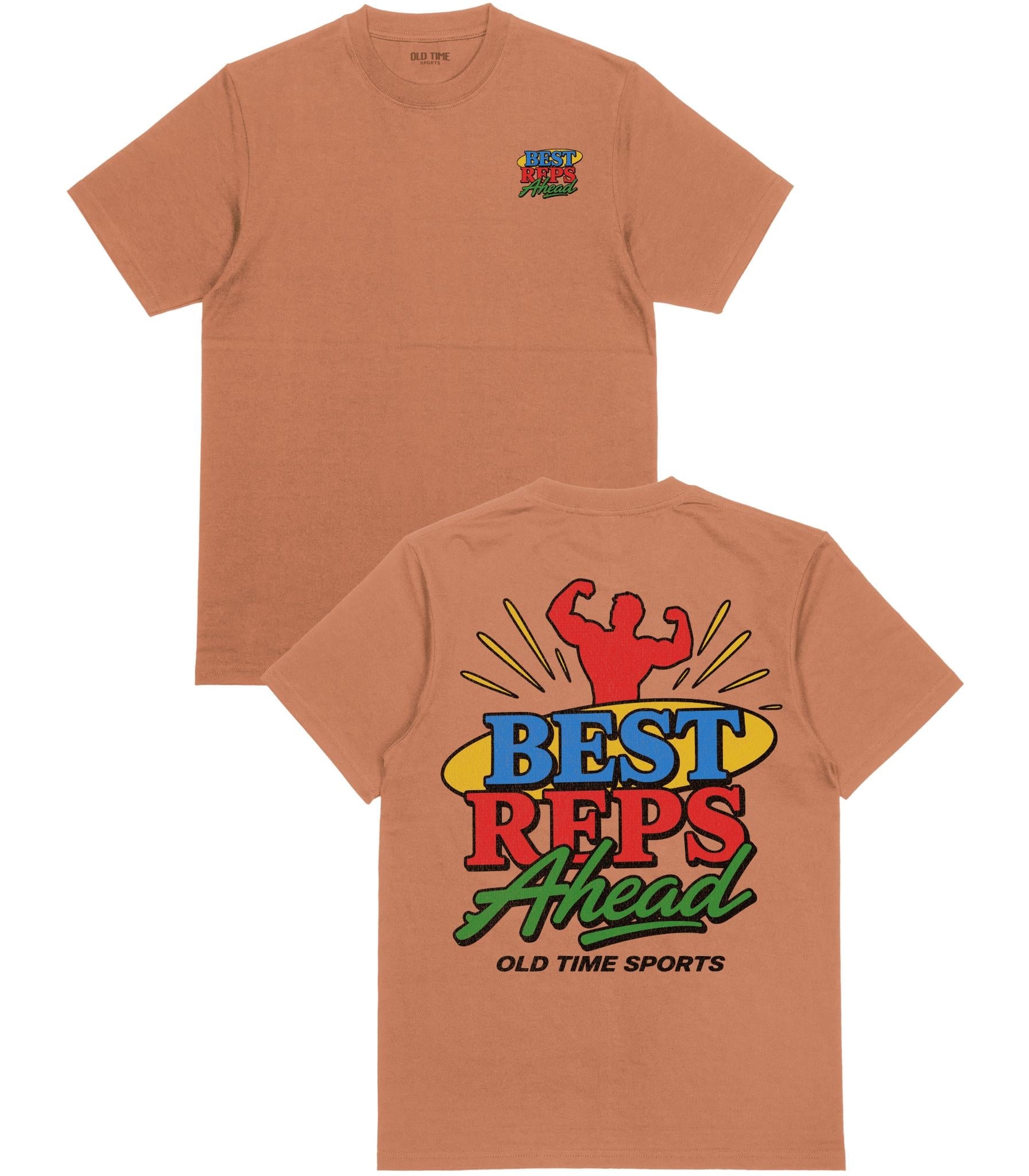 Best Reps Ahead T-Shirt - Old Time Sports