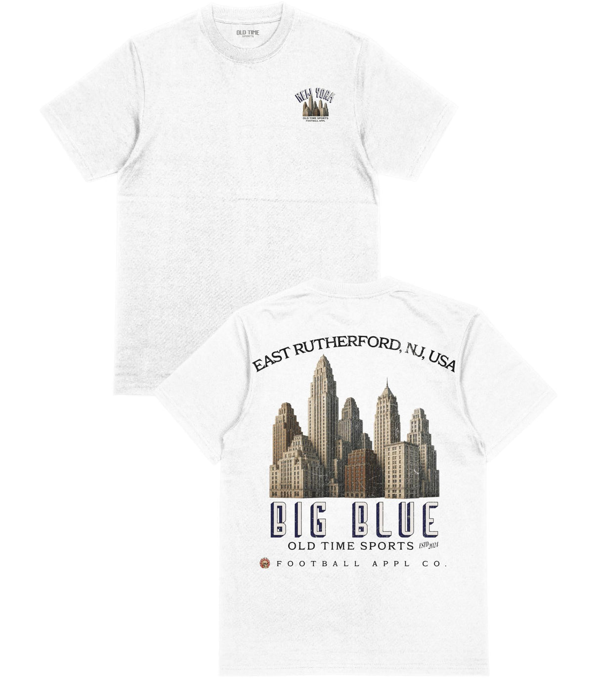 Big Blue T-Shirt - Old Time Sports