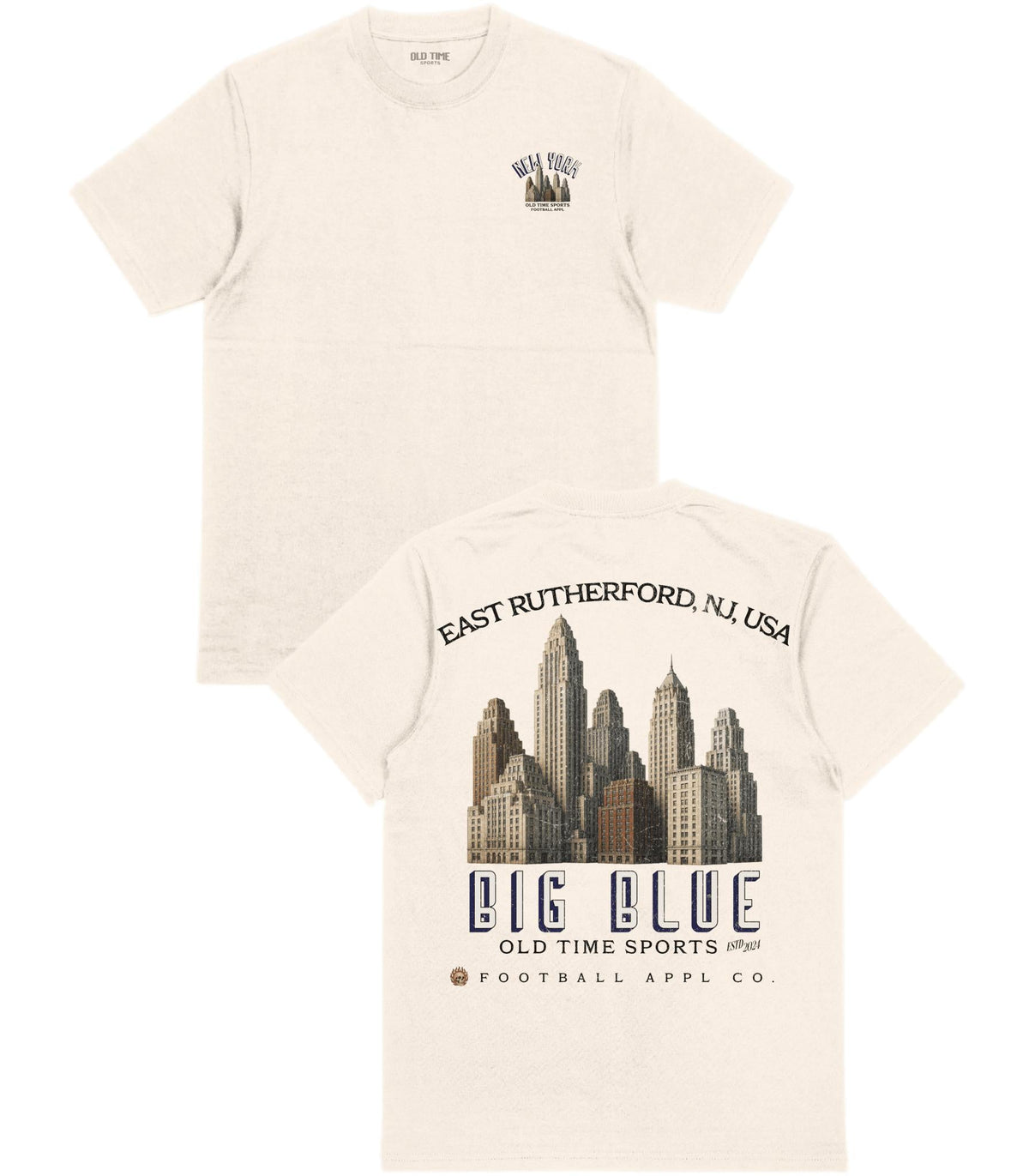 Big Blue T-Shirt - Old Time Sports