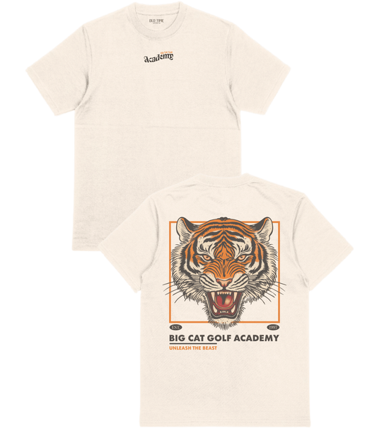 Big Cat Golf Academy T-Shirt - Old Time Sports