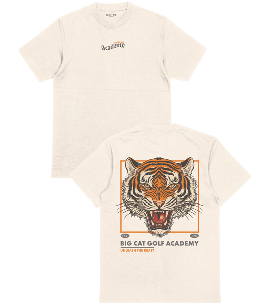 Big Cat Golf Academy T-Shirt - Old Time Sports