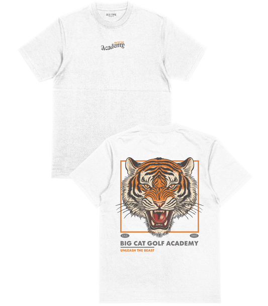 Big Cat Golf Academy T-Shirt - Old Time Sports