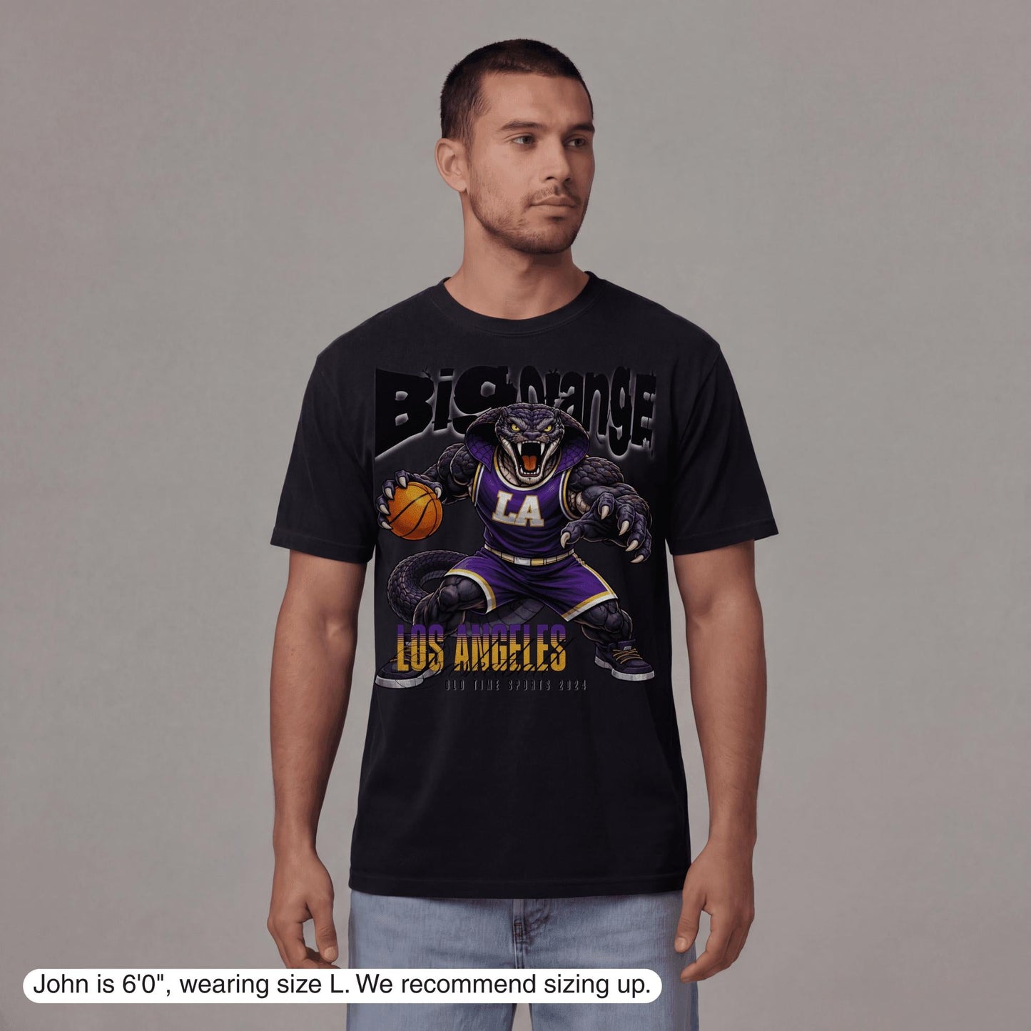 Big Orange Basketball Club T-Shirt - Old Time Sports