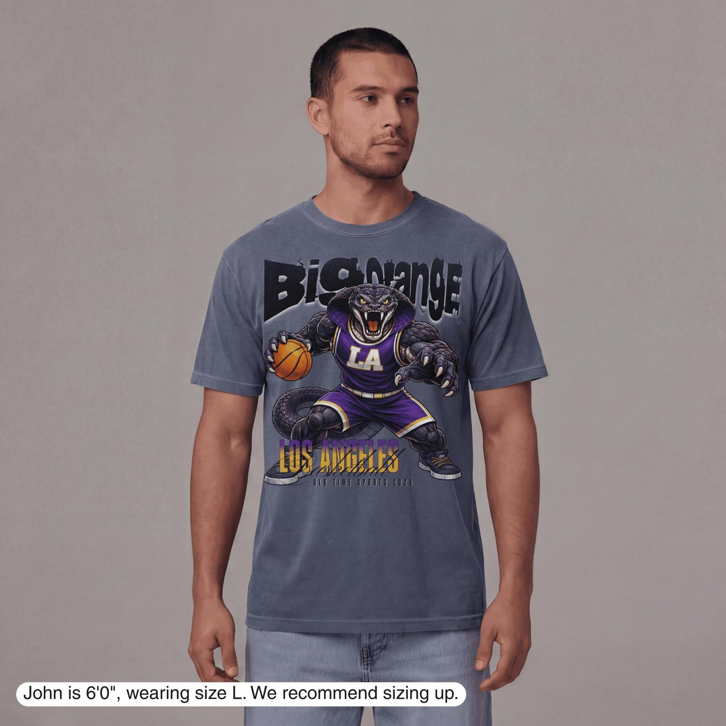 Big Orange Basketball Club T-Shirt - Old Time Sports