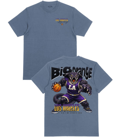 Big Orange Basketball T-Shirt - Old Time Sports