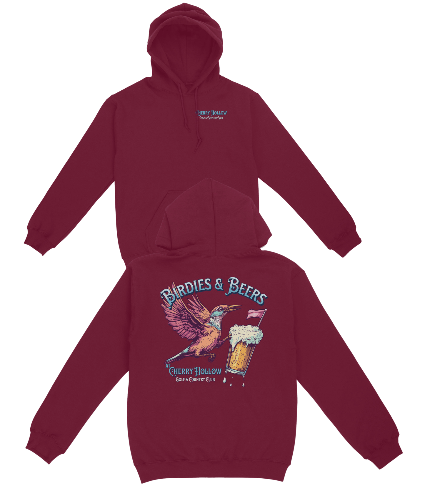Birdies & Beers Basic Hoodie - Old Time Sports
