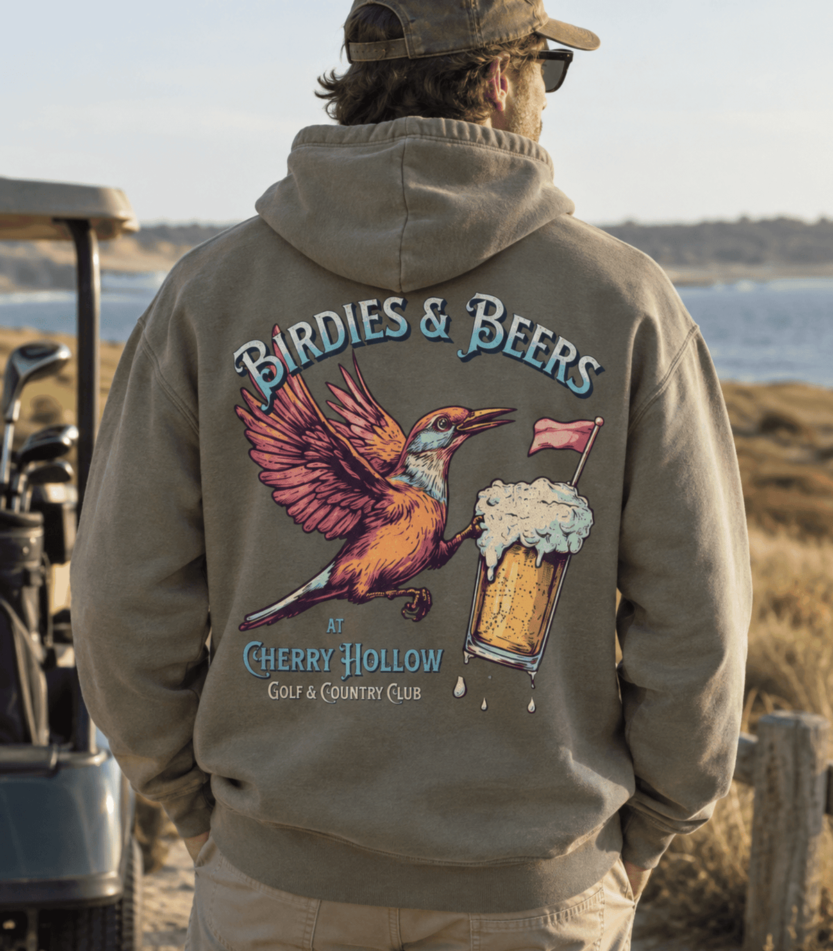 Birdies & Beers Premium Hoodie - Old Time Sports