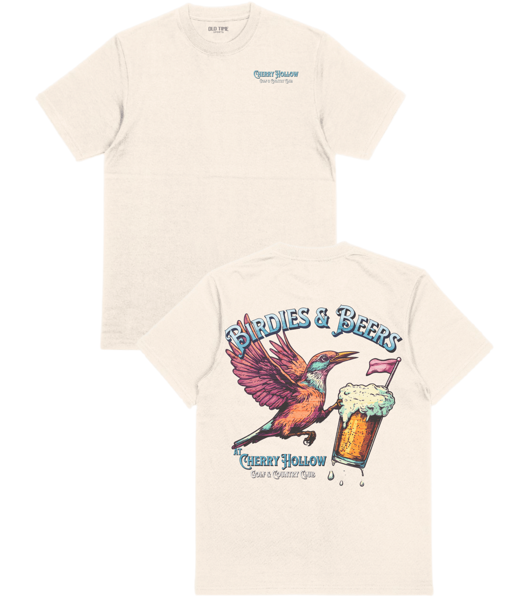 Birdies & Beers T-Shirt - Old Time Sports