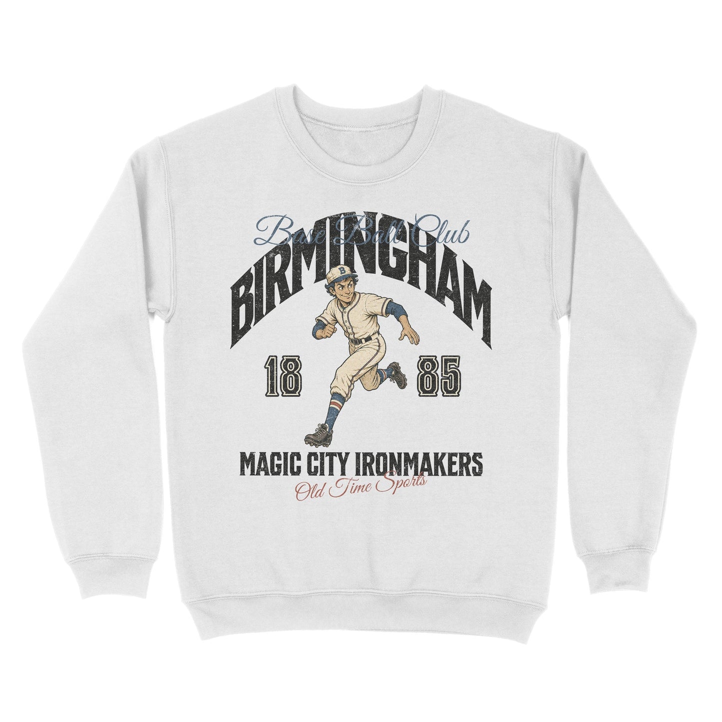 Birmingham Base Ball Club Basic Crewneck - Old Time Sports