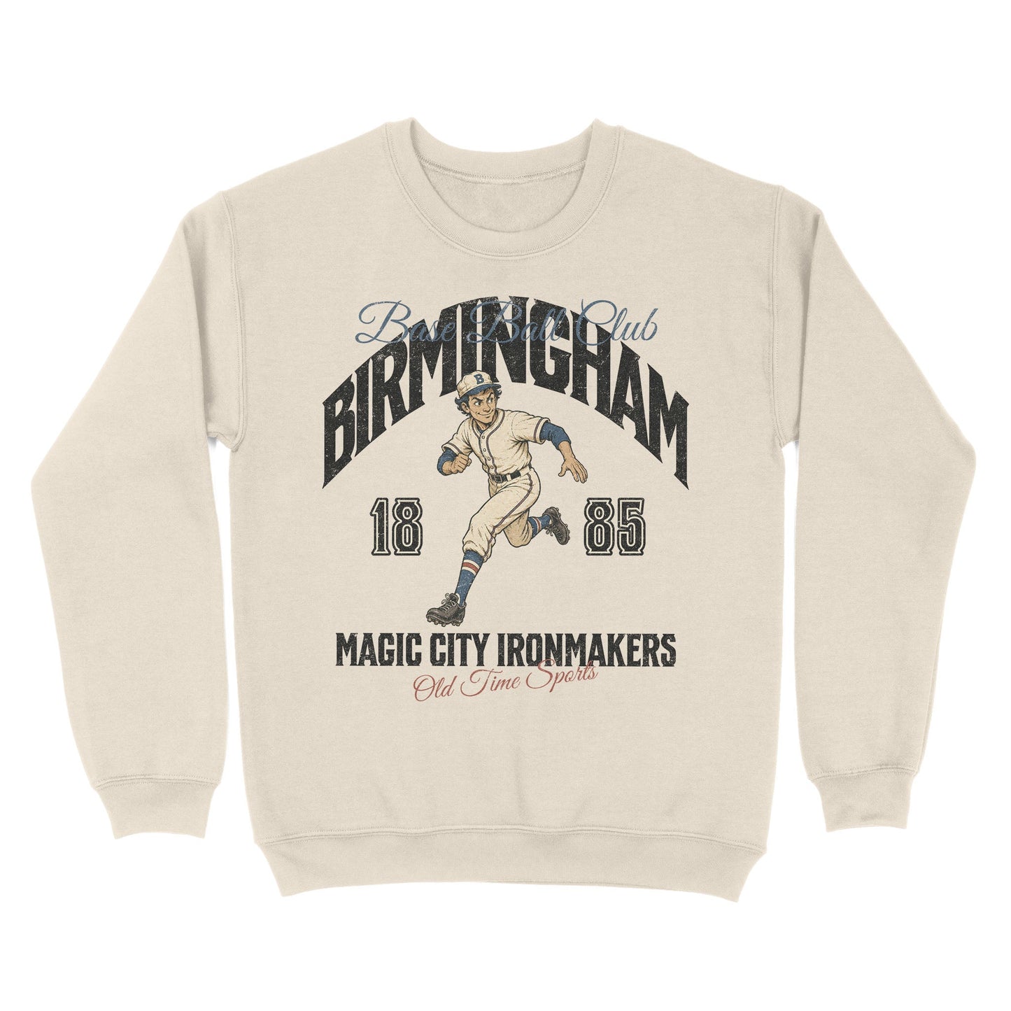 Birmingham Base Ball Club Basic Crewneck - Old Time Sports