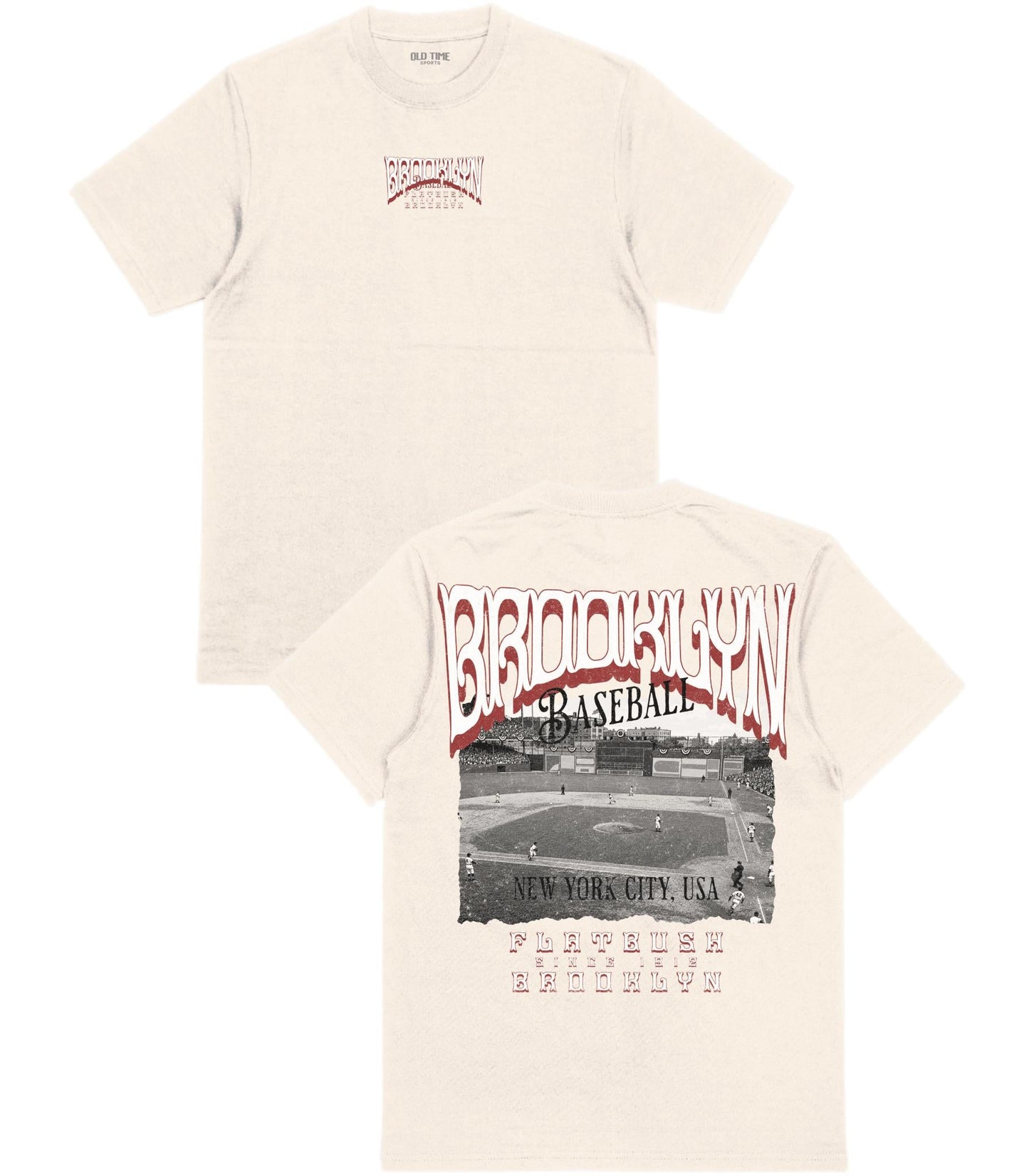 BK Baseball Poster T-Shirt - Old Time Sports