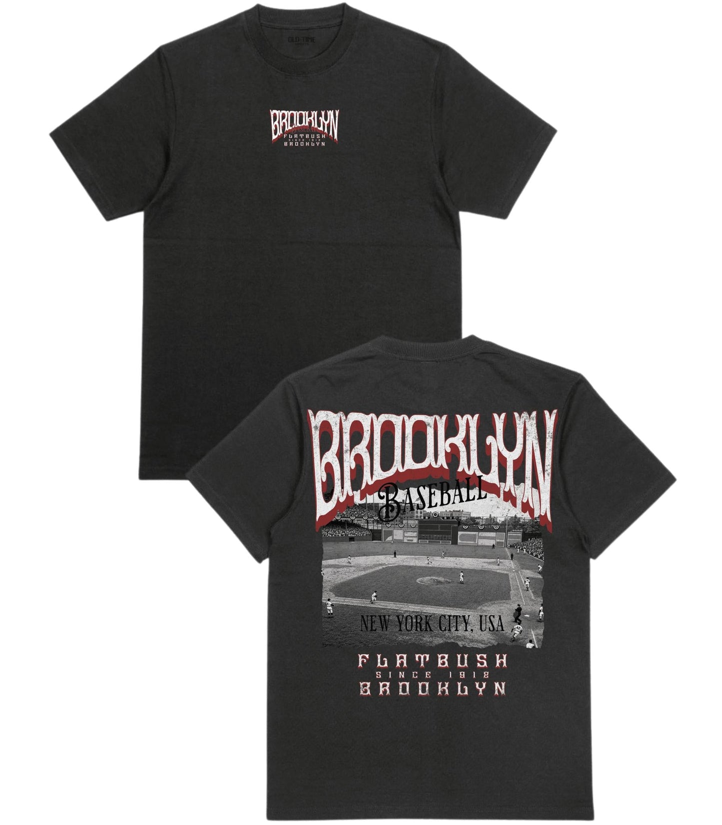 BK Baseball Poster T-Shirt - Old Time Sports