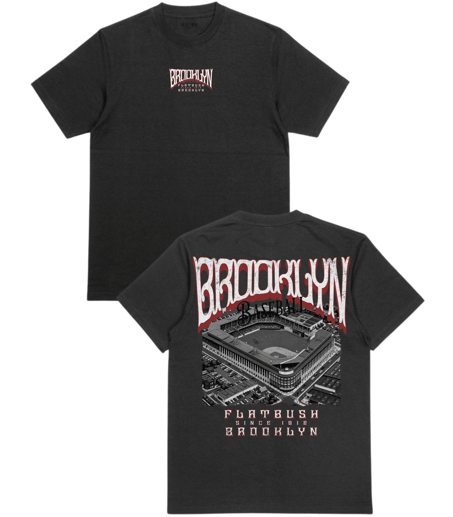 BK Baseball Poster v2 T-Shirt - Old Time Sports
