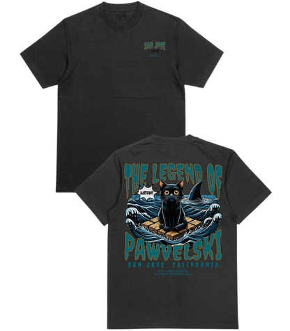 Black Cat T-Shirt - Old Time Sports