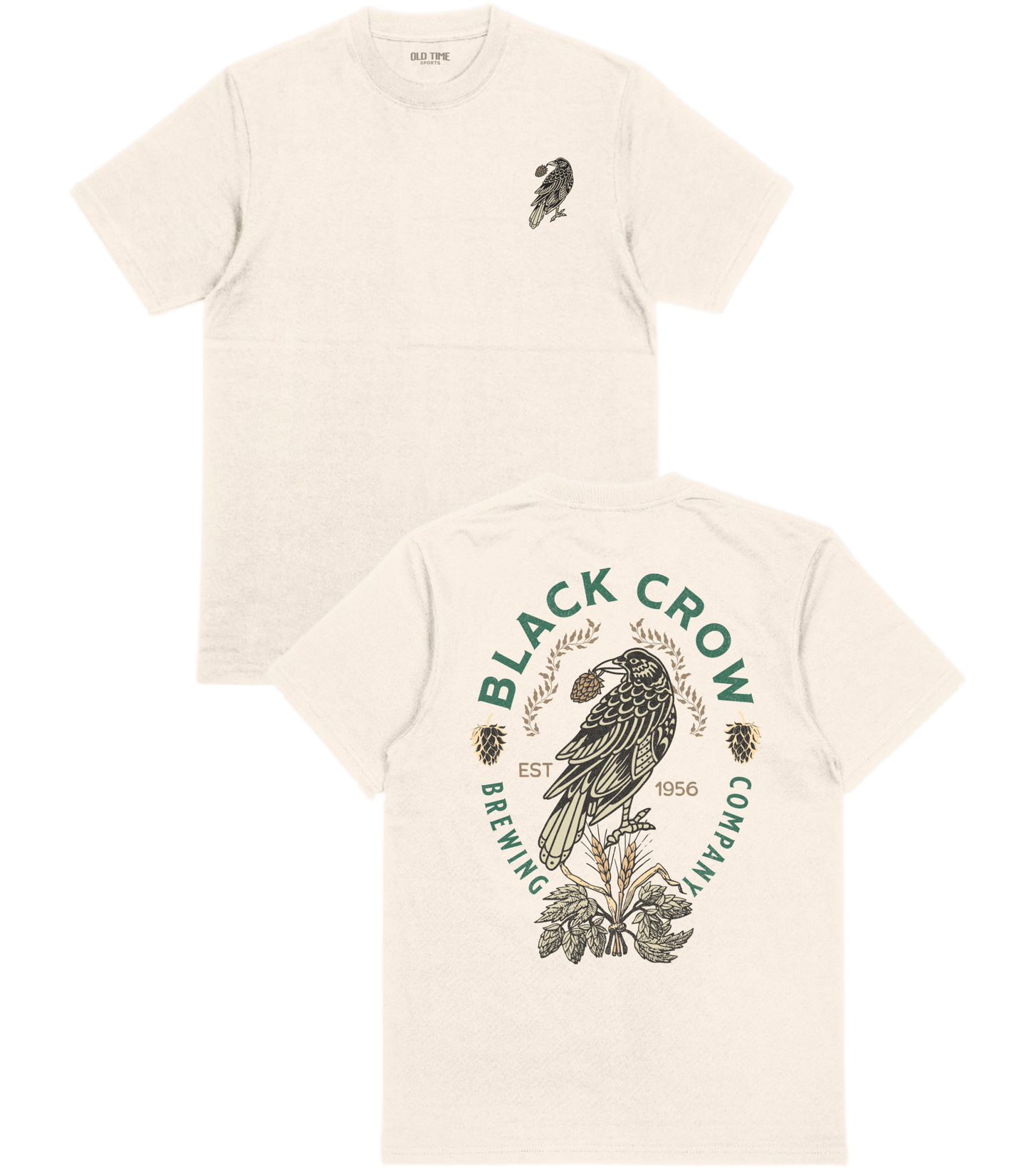 Black Crow T-Shirt - Old Time Sports