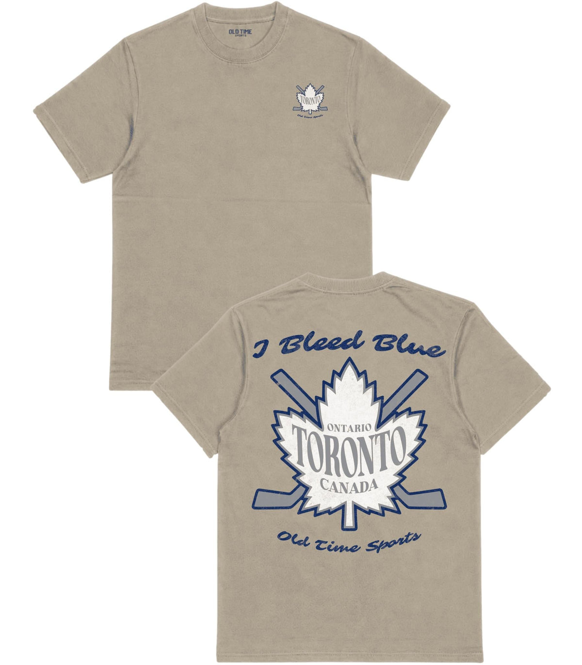 Bleed Blue T-Shirt - Old Time Sports