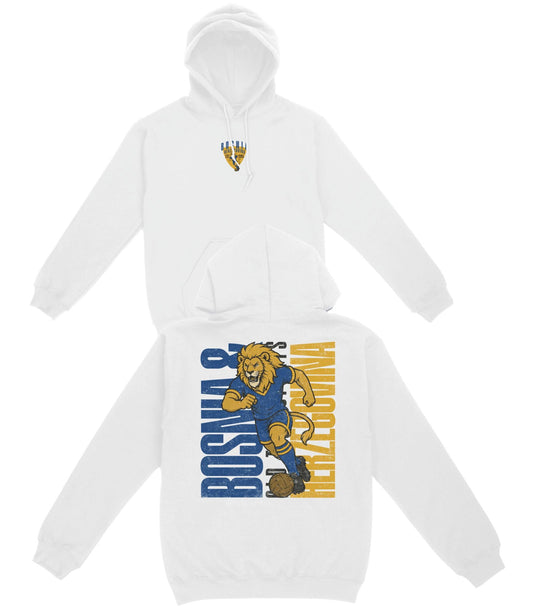 Bosnia & Herzegovina Football Basic Hoodie - Old Time Sports
