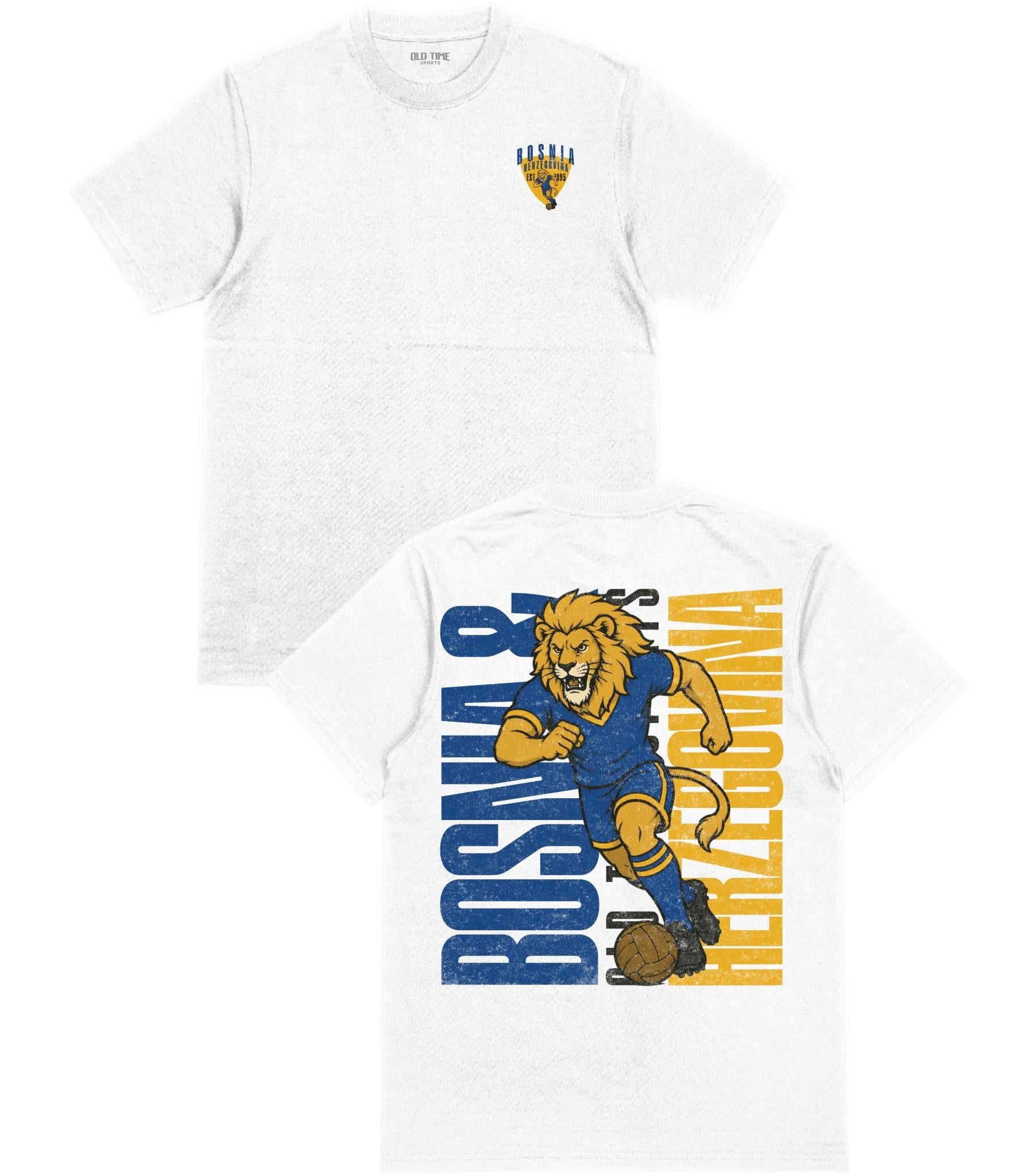 Bosnia & Herzegovina Football T-Shirt - Old Time Sports