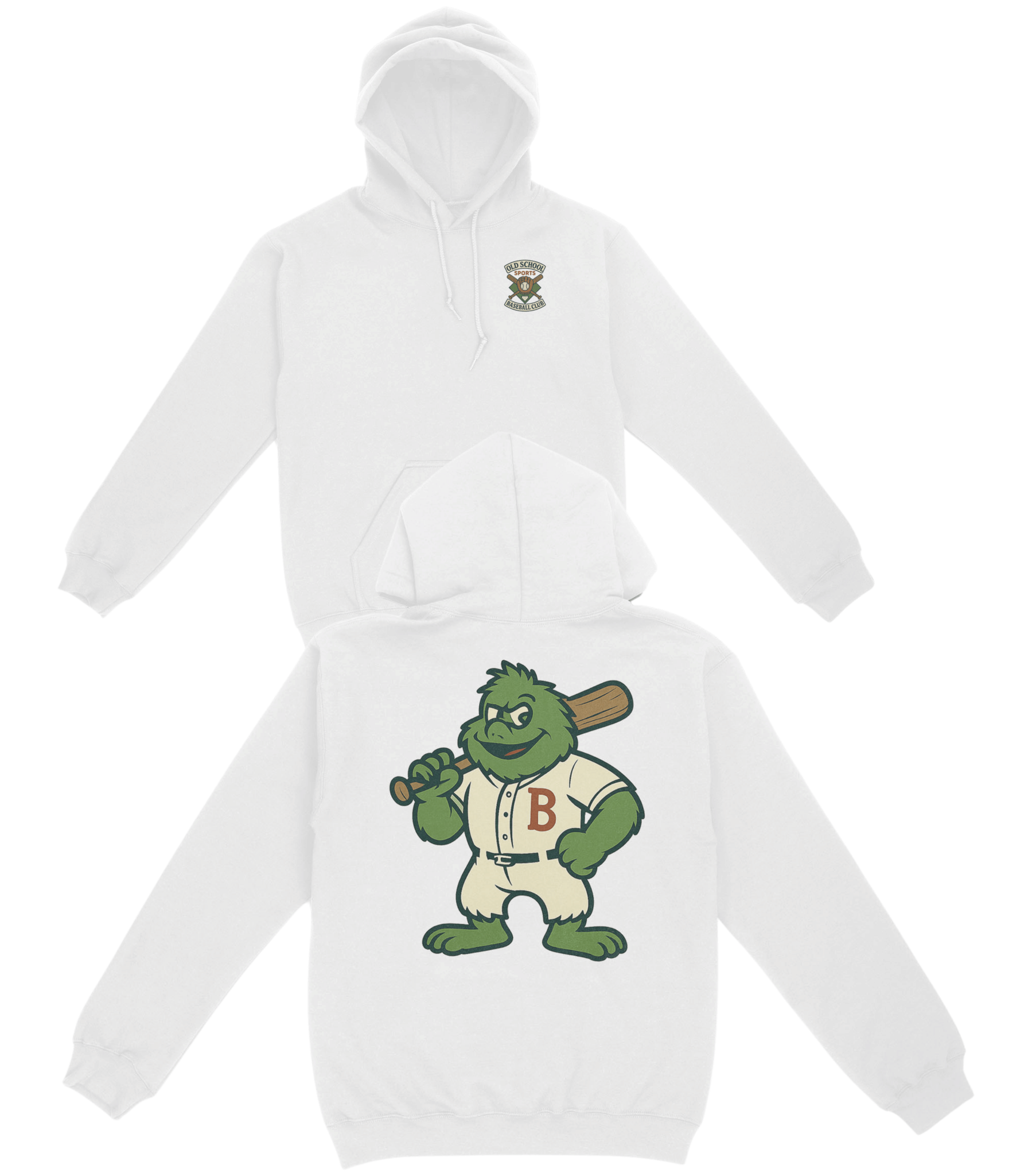 Boston Baseball v4 Basic Hoodie - Old Time Sports