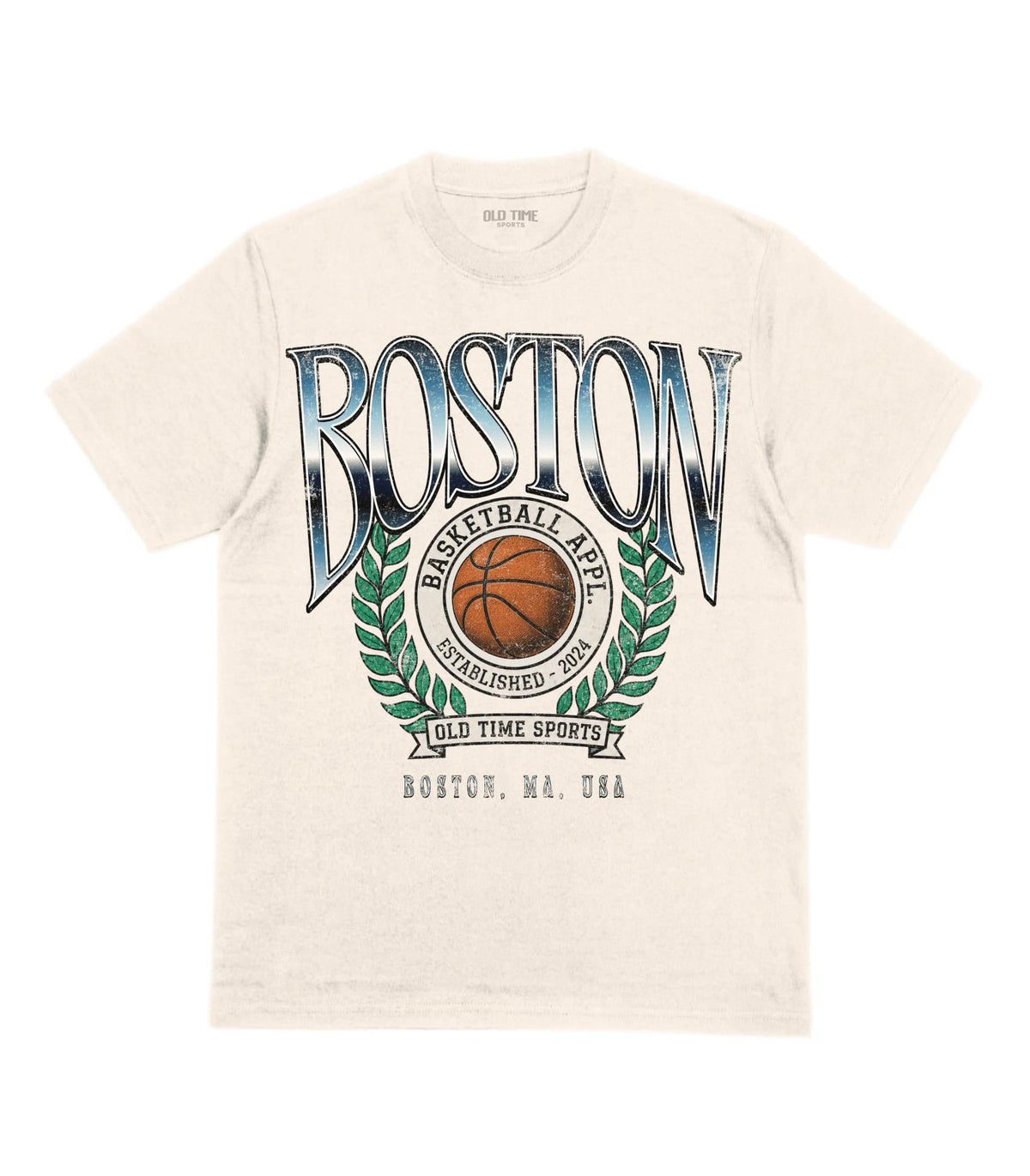Boston Basketball T-Shirt - Old Time Sports