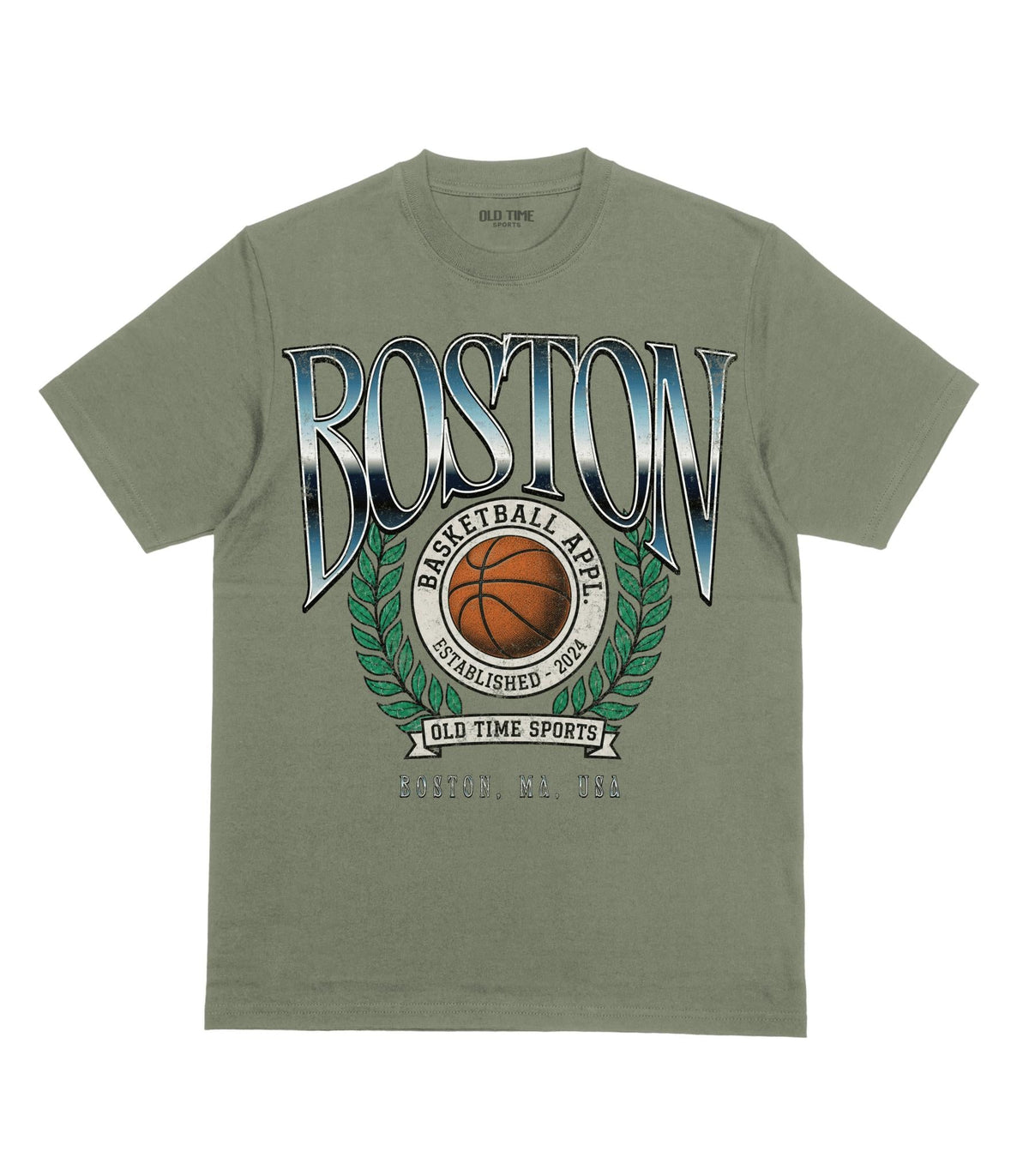 Boston Basketball T-Shirt - Old Time Sports