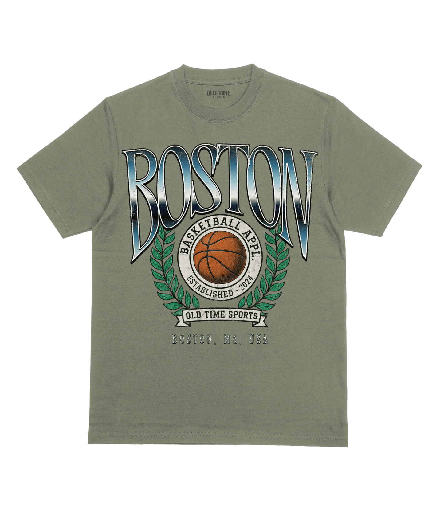 Boston Basketball T-Shirt - Old Time Sports