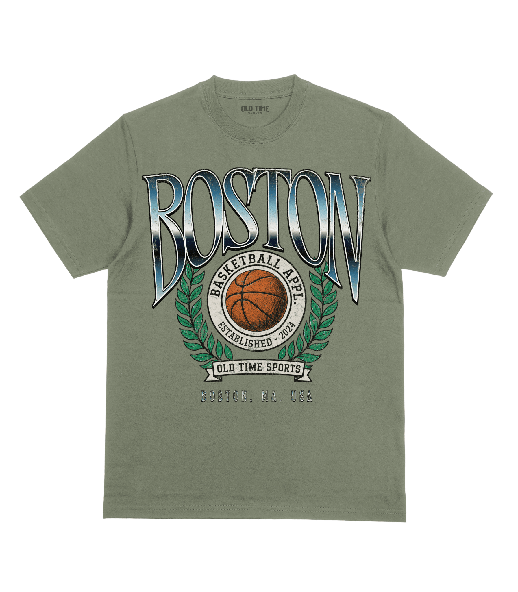 Boston Basketball T-Shirt - Old Time Sports