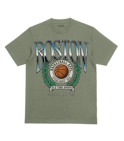 Boston Basketball T-Shirt - Old Time Sports
