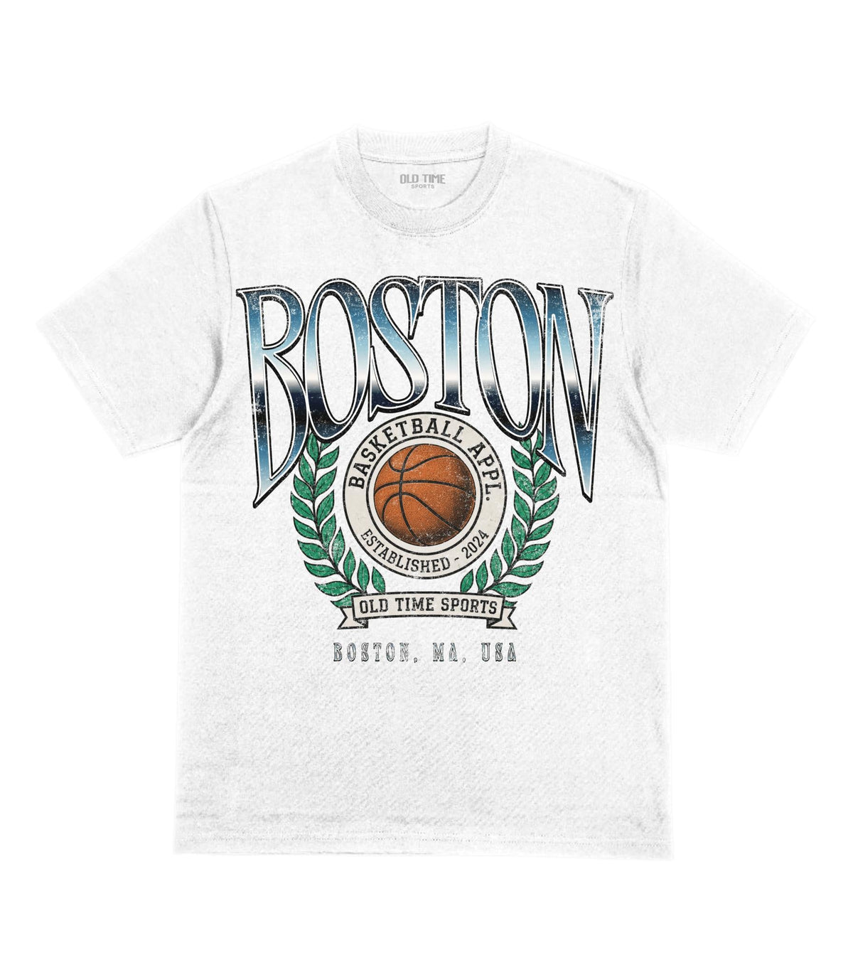 Boston Basketball T-Shirt - Old Time Sports