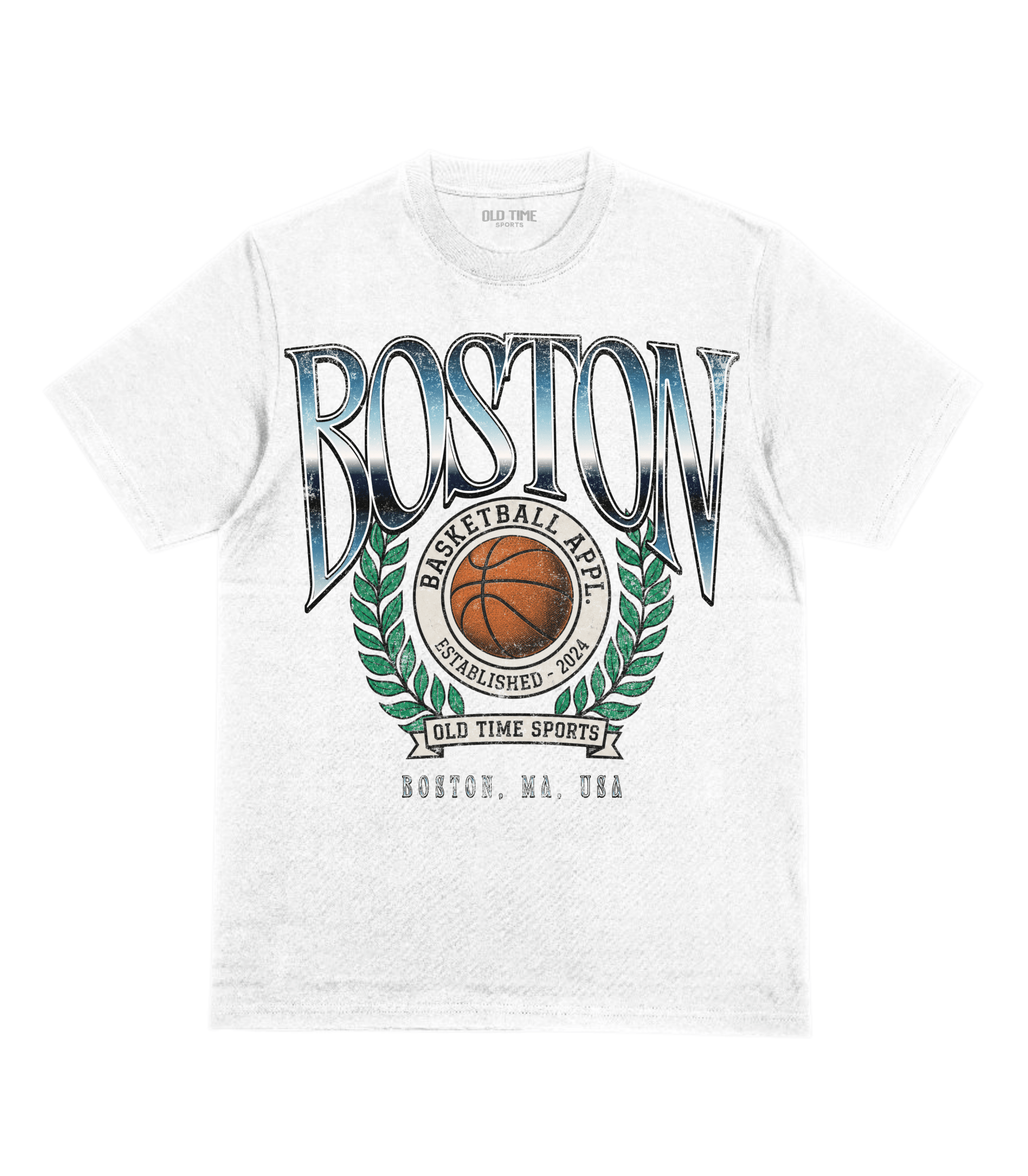 Boston Basketball T-Shirt - Old Time Sports