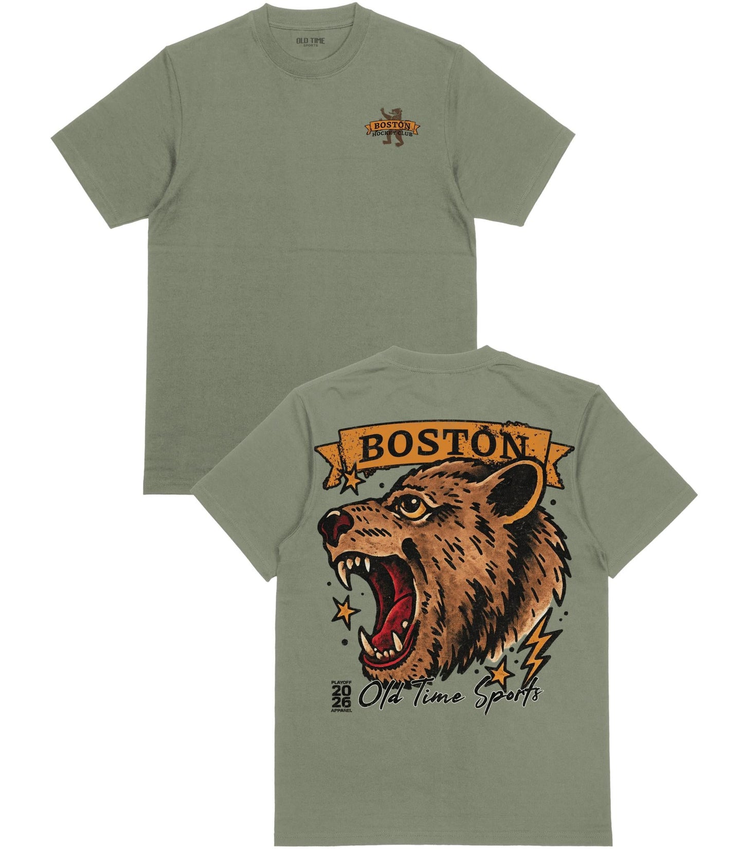 Boston Bear T-Shirt - Old Time Sports