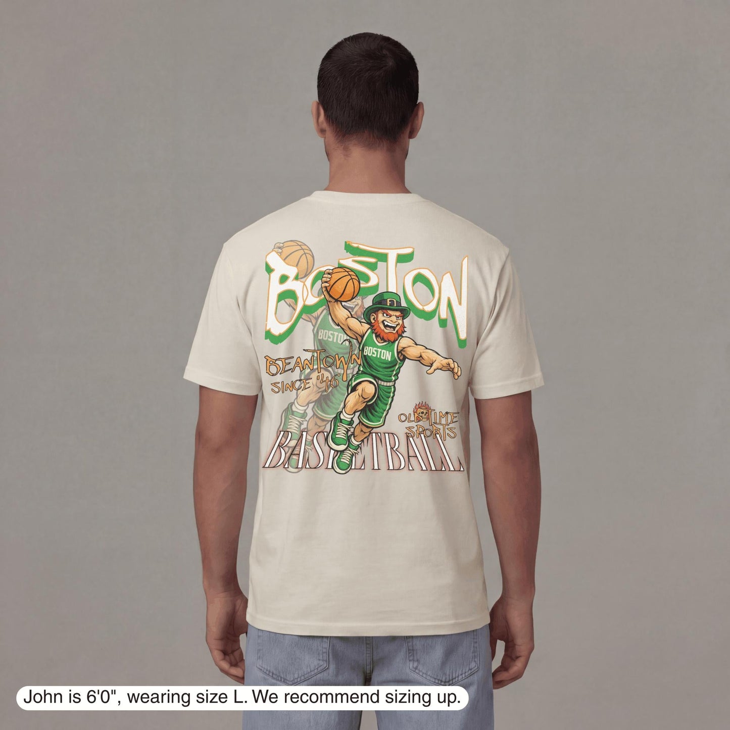Boston Dunkman T-Shirt - Old Time Sports